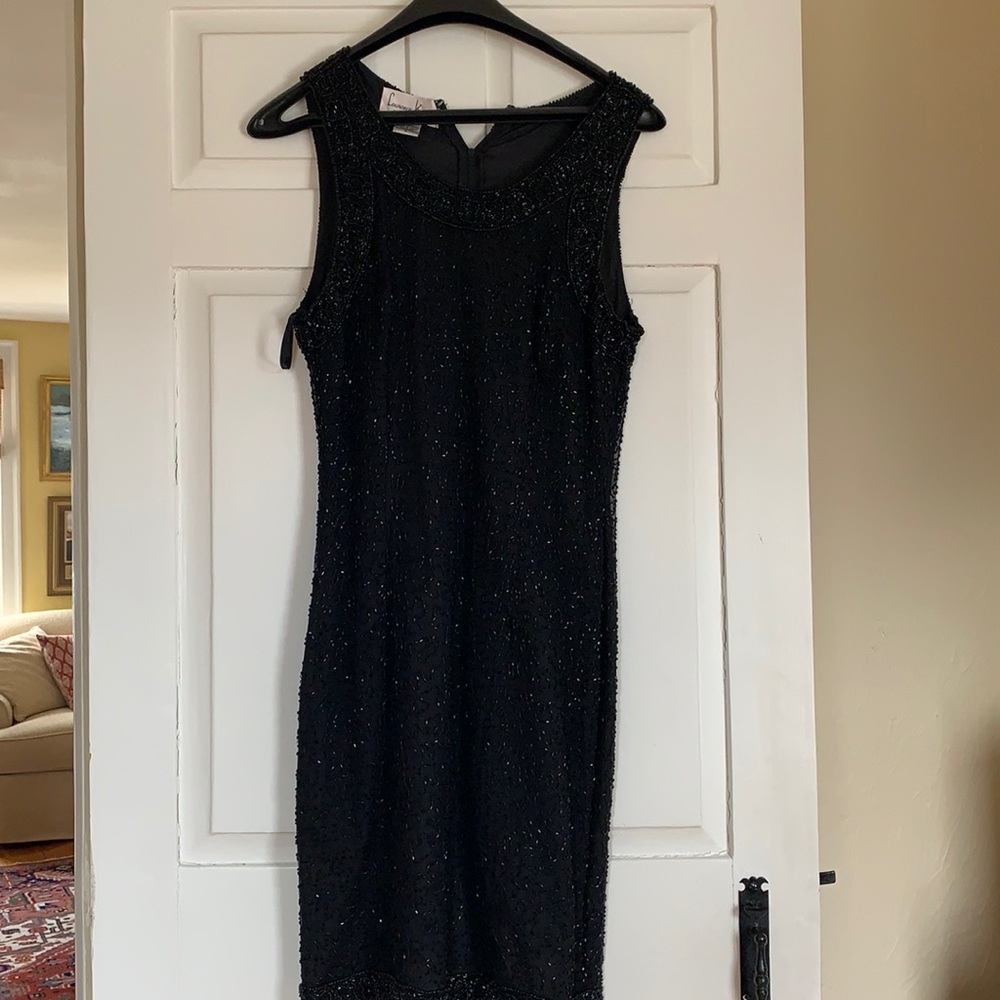 Vintage Laurence Kagar black dress